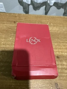 Lenox Sparkle & Scroll SLEIGH Christmas Tree Ornament Clear Crystal Stones New - Picture 1 of 4