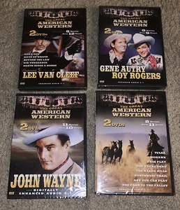 GREAT AMERICAN Western DVD’s LOT~NEW & Sealed~36 Movies~Gene Autry~Roy Rogers++ - Imagen 1 de 7