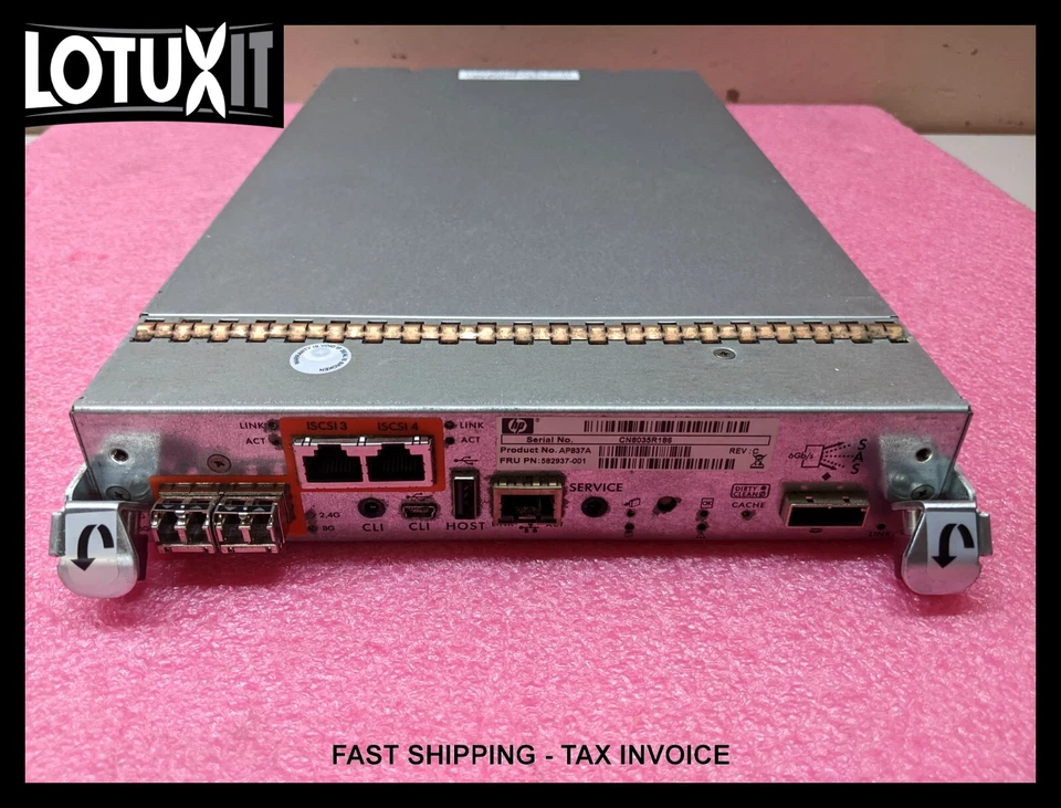HP StorageWorks P2000 G3 FC/iSCSI Modular Smart Array Controller AP837A - Image 1 of 1