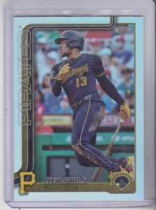 2025 Topps Series 1 Ke'Bryan Hayes Rainbow Foilboard #248 PIttsburgh Pirates - Picture 1 of 2