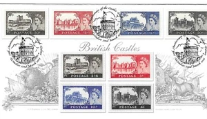 GB – 2005 FDC by Bradbury Castles set includes pre-decimal set - pre-owned - Picture 1 of 1