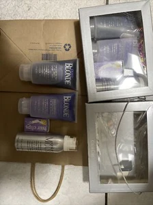 Graham Webb Pure Blonde Illuminating Shampoo 4oz Conditioner 4oz Mousse 5oz 2set - Picture 1 of 2