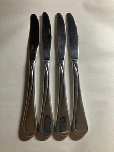 Oneida USA FLIGHT/RELIANCE glänzend rostfrei 4 Tafelmesser 9" - Bild 1 von 4