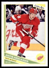 2013-14 O-Pee-Chee Justin Abdelkader Detroit Red Wings #108