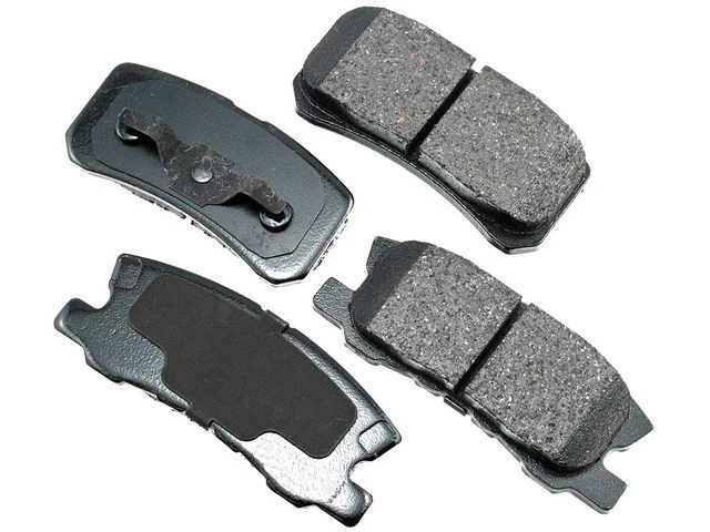 Juego de pastillas de freno traseras para Jeep Patriot 2007-2017 Akebono 67712MS 2011 2008 2009 Foto 1 de 2