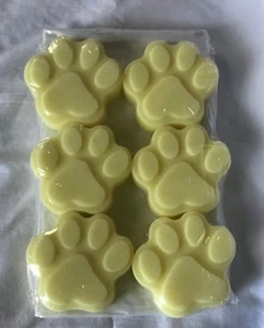 Hundepfotenabdruck Seife 6 Stück in durchsichtiger Geschenkbox von Joanndles - Bild 1 von 15