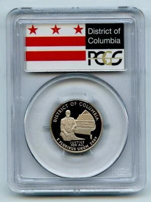 2009 S 25C Clad Quarter Washington DC PCGS PR70DCAM - Image 1 of 2