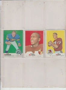 1969 TOPPS FOOTBALL PICK-5 TO COMPLETE YOUR SET OR TEAM SET NEAR-MINT - Bild 1 von 1