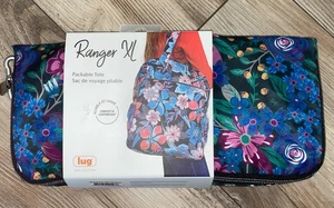 Borsa Lug Ranger XL Resort Tropics viaggio notte tote bag Whimsey nera - Foto 1 di 6