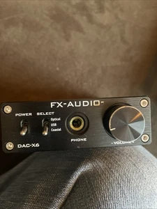 Decodificador de audio digital FX-Audio DAC-X6 Mini HiFi 2.0 entrada DAC USB/coaxial/opcional... - Imagen 1 de 4