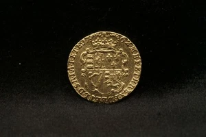 Gold 1762 George III Quarter Guinea VF-EF Details - Picture 1 of 2