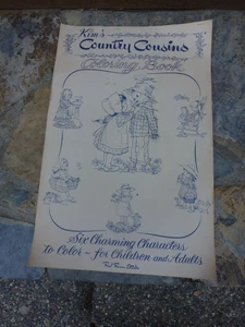 Red Farm Studio Coloring Book Kim's Country Cousins Scarecrow - Foto 1 di 7