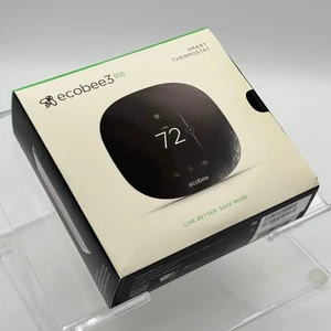 Ecobee 3 Lite Smart Thermostat Black New Open Box - Picture 1 of 12