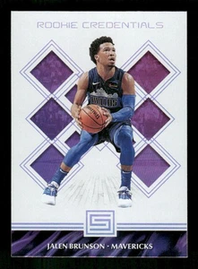 Jalen Brunson 2018-19 Panini Status Rookie Credentials #29 Dallas Mavericks - Bild 1 von 2