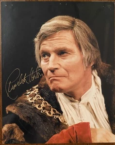 Foto autografata firmata Charlton Heston con certificato di autenticità Ben Hur I dieci comandamenti - Foto 1 di 4