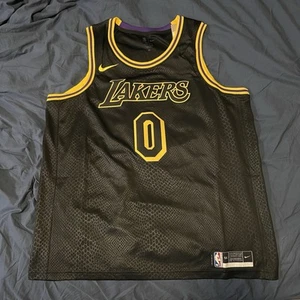 Kyle Kuzma LA Lakers City Edition Nike Black Mamba Laker Swingman Jersey Sz 2XL - Picture 1 of 2