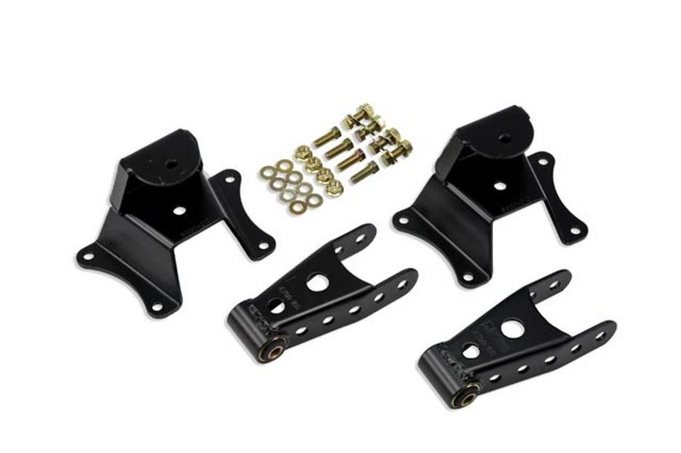 Kit de descenso de suspensión de resorte de hoja Belltech - Se adapta a Chevrolet C10 1973-1987 4" trasero Foto 1 de 4