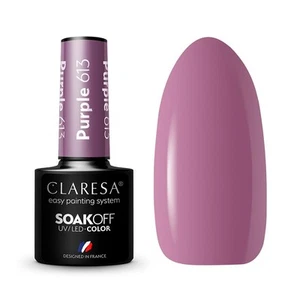 Claresa Esmalte Híbrido UV/LED Morado 613, 5g - Manicura Perfecta - Imagen 1 de 1