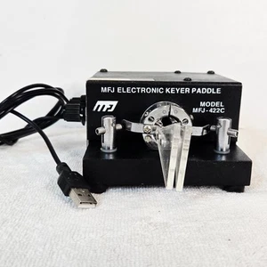 MFJ-422C Elektroniczne wiosło klawisza używane w radiu szynki do wysyłania kodu Morse'a - Zdjęcie 1 z 6