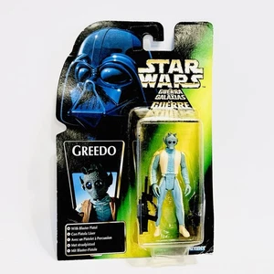 Star Wars Greedo Kenner action figure giocattolo nuovo e sigillato - Foto 1 di 3