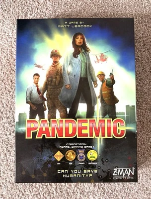 NEW Original PANDEMIC Board Game Z-MAN Award Winning - Image 1 of 2