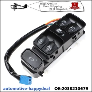 Electric Power Control Window Switch For Mercedes C Class W203 C180 C200 C220 - Picture 1 of 7