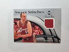 2006-07 Upper Deck Sweet Shot Stitches Memorabilia Zydrunas Ilgauskas #SS-ZI