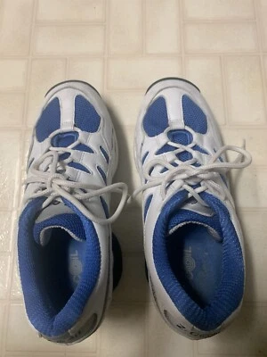 Zapatos Z-Coil Freedom Alivio del Dolor Bobina Abierta - Blanco/Azul - Para Mujer Talla 10 Foto 1 de 4