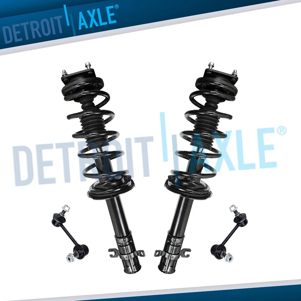 Front Struts w/ Coil Spring Assembly Sway Bars Kit for 2007 - 2012 Mazda CX-7 — 第 1/4 张图片