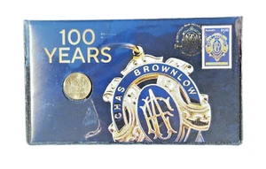 2024 PNC 100 Years of Brownlow Postal Numismatic Cover Uncirculated $1 Coin - Picture 1 of 8
