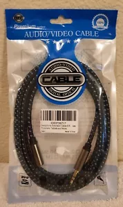 DFC • Serie Premium • 6 pies • Cable de extensión de auriculares de 3,5 mm • ¡Sellado de fábrica!¡! - Imagen 1 de 2