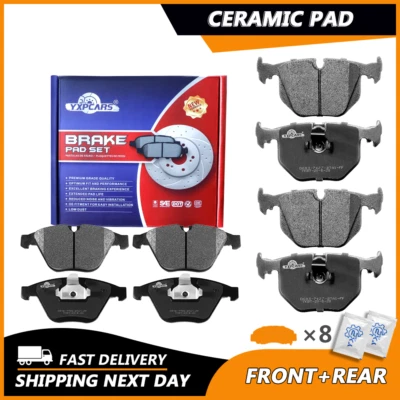 Pastilla de freno delantera y trasera de cerámica para BMW 525i 525xi 528i xDrive 530i 530xi 535xi Foto 1 de 4