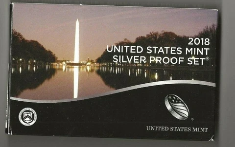2018 s 10-piece silver proof set Cover