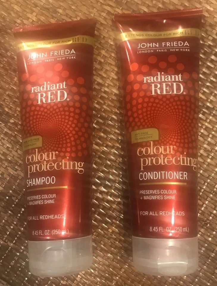 John Frieda Radiant Red Colour Protecting Shampoo 8.45 FL Oz Tube