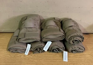 LOTE DE 7 PARES DE CODERAS USMC GENUINAS BIJAN'S COYOTE MARRÓN ¡NUEVAS!!!! MEDIANO - Imagen 1 de 3