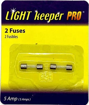 Light Keeper Pro - 1 Pack of 2 Christmas Light String Fuses - 5 Amp - Image 1 of 2