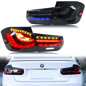 LED GTS Tail Lights for BMW 3 Series 2012-2018 F30 F80 M3 Animation Rear Lamps - Foto 1 di 5