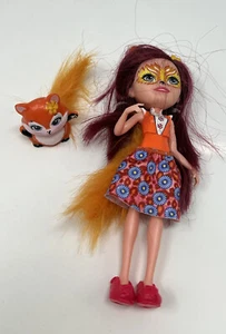 Mattel Enchantimals Felicity Fox Girl Doll With Pet Fox Flick - Picture 1 of 2
