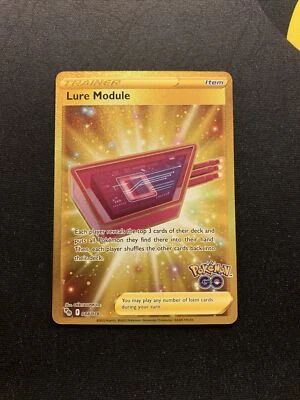 Lure Module 088/078 MINT -Gold Ultra Rare Pokémon Card- Pokémon GO (1a) - Image 1 of 2