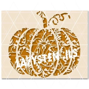 Pumpkin Stencil - Thanksgiving - Template - Halloween Autumn Farmhouse - Picture 1 of 5