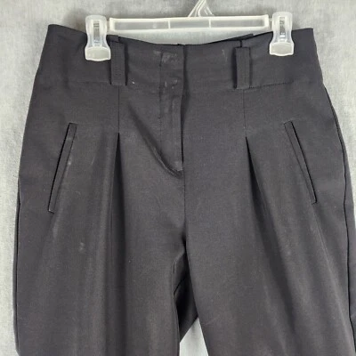 Pantalones Adrienne Vittadini para mujer 10 negros ropa de trabajo negocios oficina profesional Foto 1 de 4