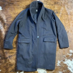RARE Eleventy Wool Mavy Peacoat with Quilted Lining 48R Made in Italy, pls read - Picture 1 of 8