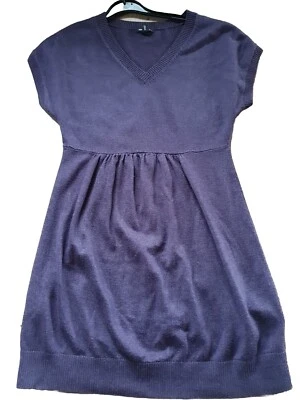H&M MAMA Umstandsmode Kleid/Top lila Schwangerschaftskleid Gr.S, wie neu - Bild 1 von 4
