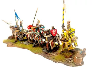 WARHAMMER OLD WORLD SIGMAR BRETONNIA KNIGHTS OF THE REALM IN SKIRMISH BASE #4 - Bild 1 von 2