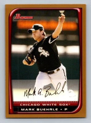 MARK BUEHRLE GOLD PARALLEL 2008 BOWMAN WHITE SOX - Изображение 1 из 2