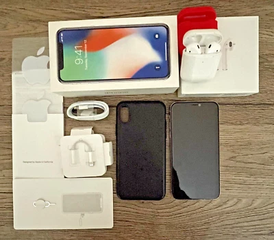 Apple iPhone X - 64 GB - Argento (Sbloccato)  - Immagine 1 di 4
