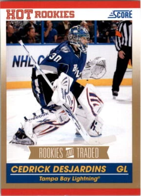 2010-11 Score Gold #644 Cedrick Desjardins - NM-MT - Image 1 of 2