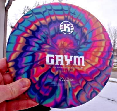 Kastaplast K1 Line GRYM Dyed "Kaleidoscope" Distance Driver Disc, 171g - Image 1 of 4