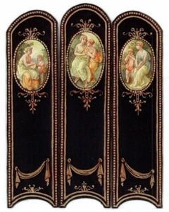 1:12  Natasha Beshenkovsky's Dollhouse Mini Decoupage Vict Screen Neo-Classical - Picture 1 of 12