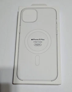 NEW Original Apple iPhone 15 PLUS MAGSAFE Clear Case MT213ZM/A in Retail Pkg - Picture 1 of 7